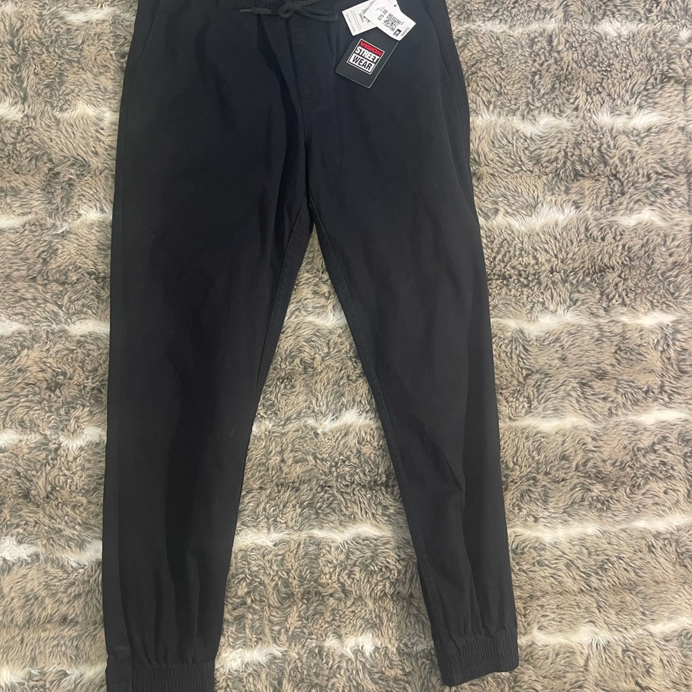 Classic Black Men's Joggers
